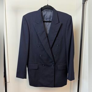 Vitale Barberis Canonico Double-Breasted Men's Blazer